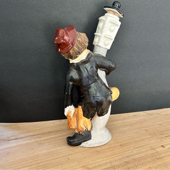 Vintage Clown Figurine with Traffic Light - Picture 2 of 6
